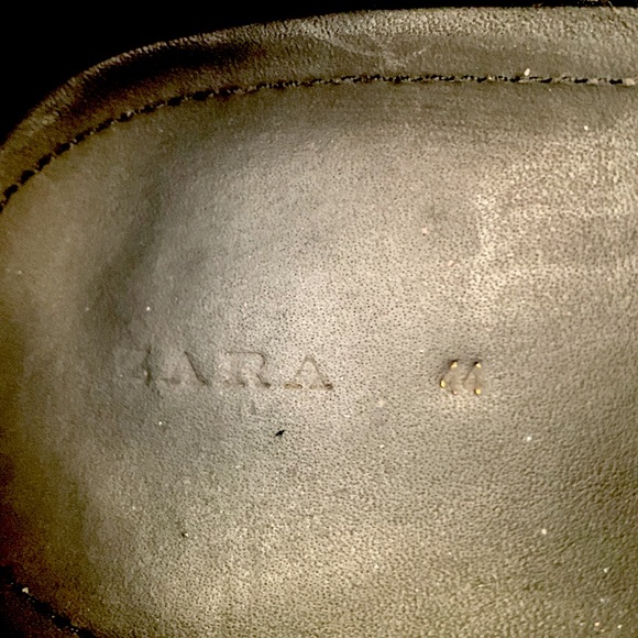 ZARA MAN Double Monk Strap Leather Cap Toe Dress Shoes - Picture 6 of 8